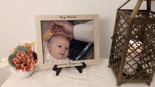 Religious Event Wood Picture Frame
