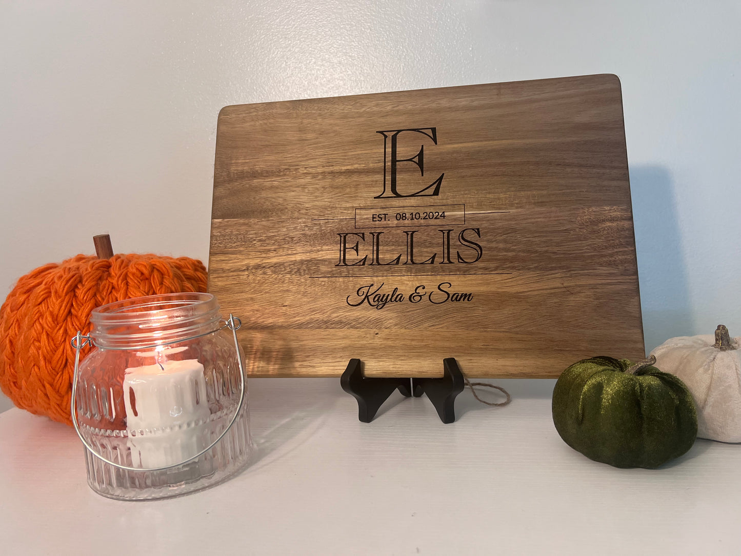 Wedding Cutting Board That Keeps Memories At A Touch