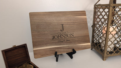 Personalized Anniversary Cutting Board That Keeps Memories At A Touch