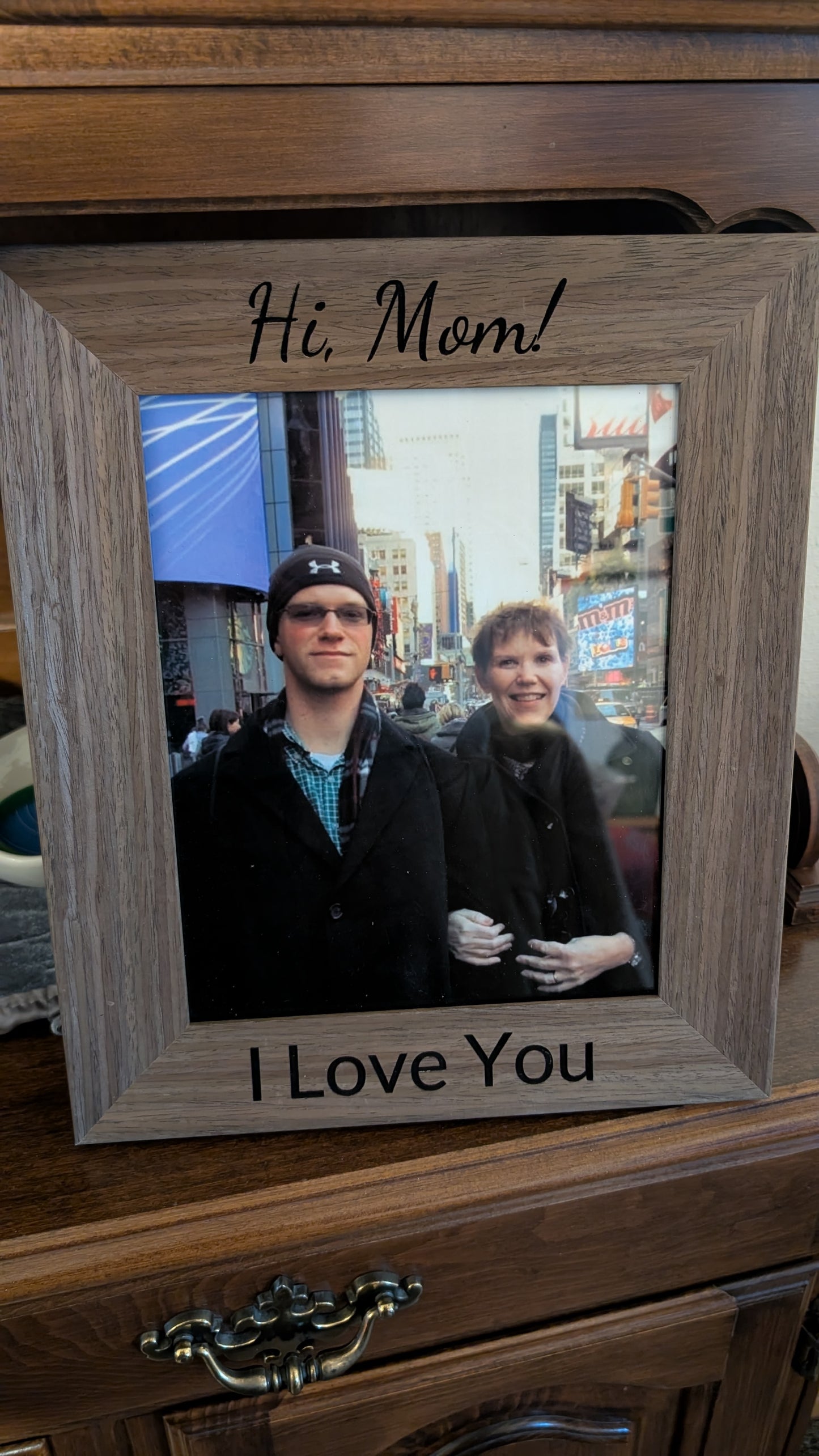 Personal Message Wood Picture Frame