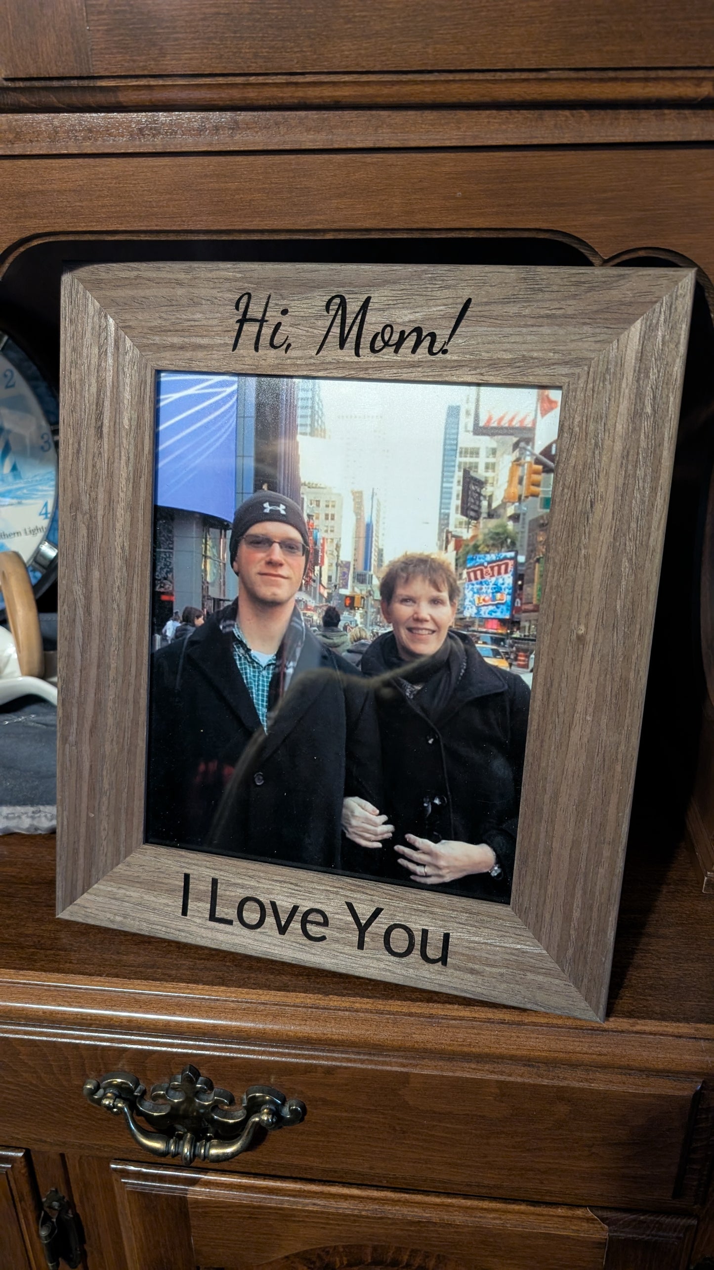 Personal Message Wood Picture Frame